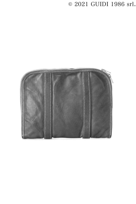 GB0002 - Medium Flat Leather Clutch