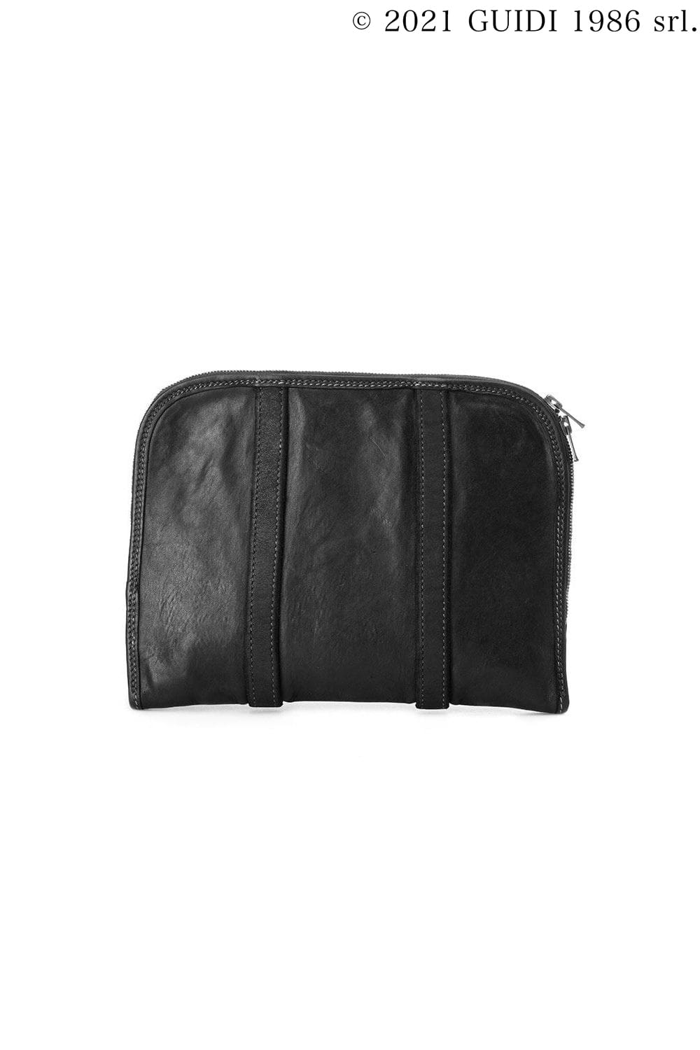GB0003 - Large Flat Leather Clutch