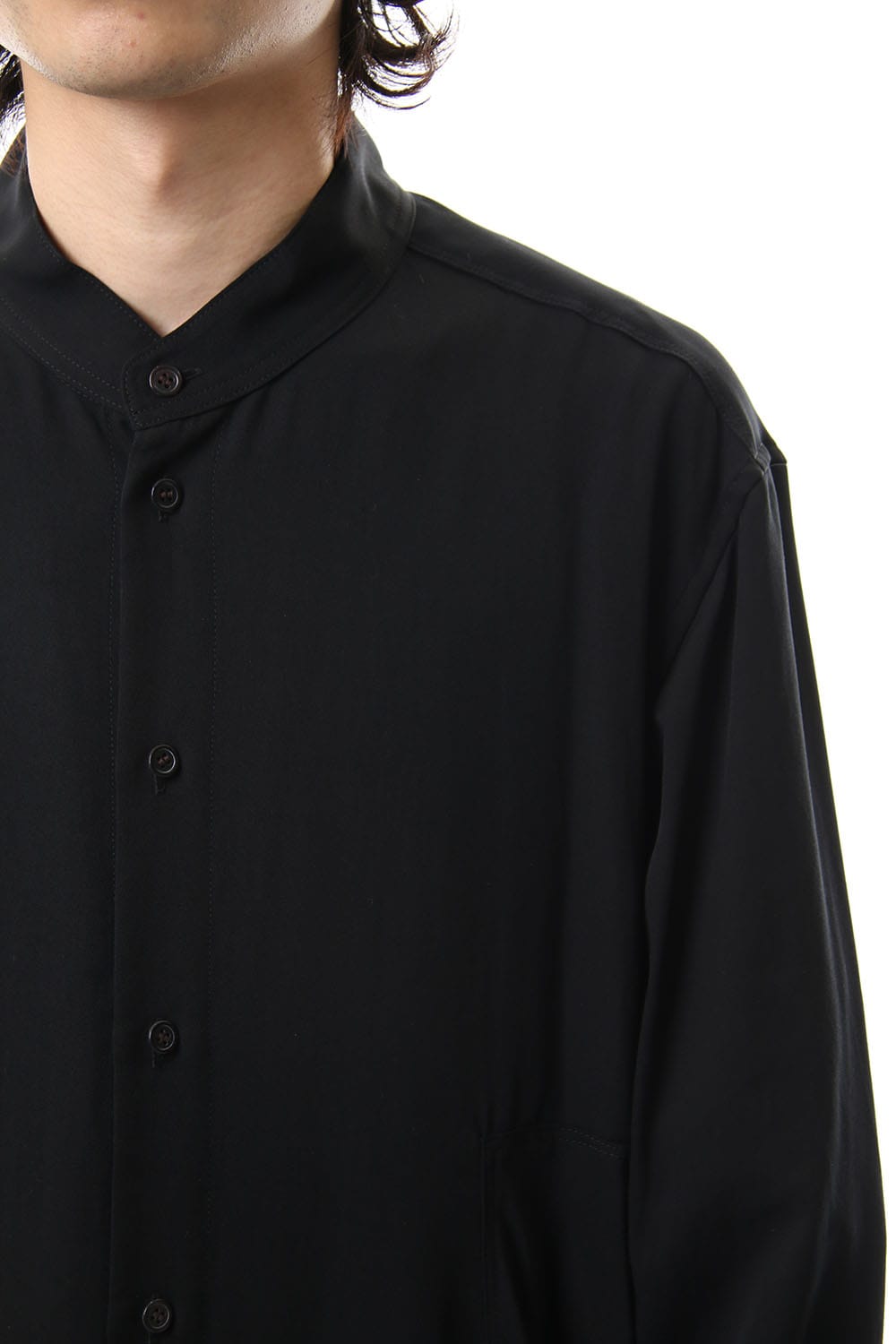 Front left twist Long shirt