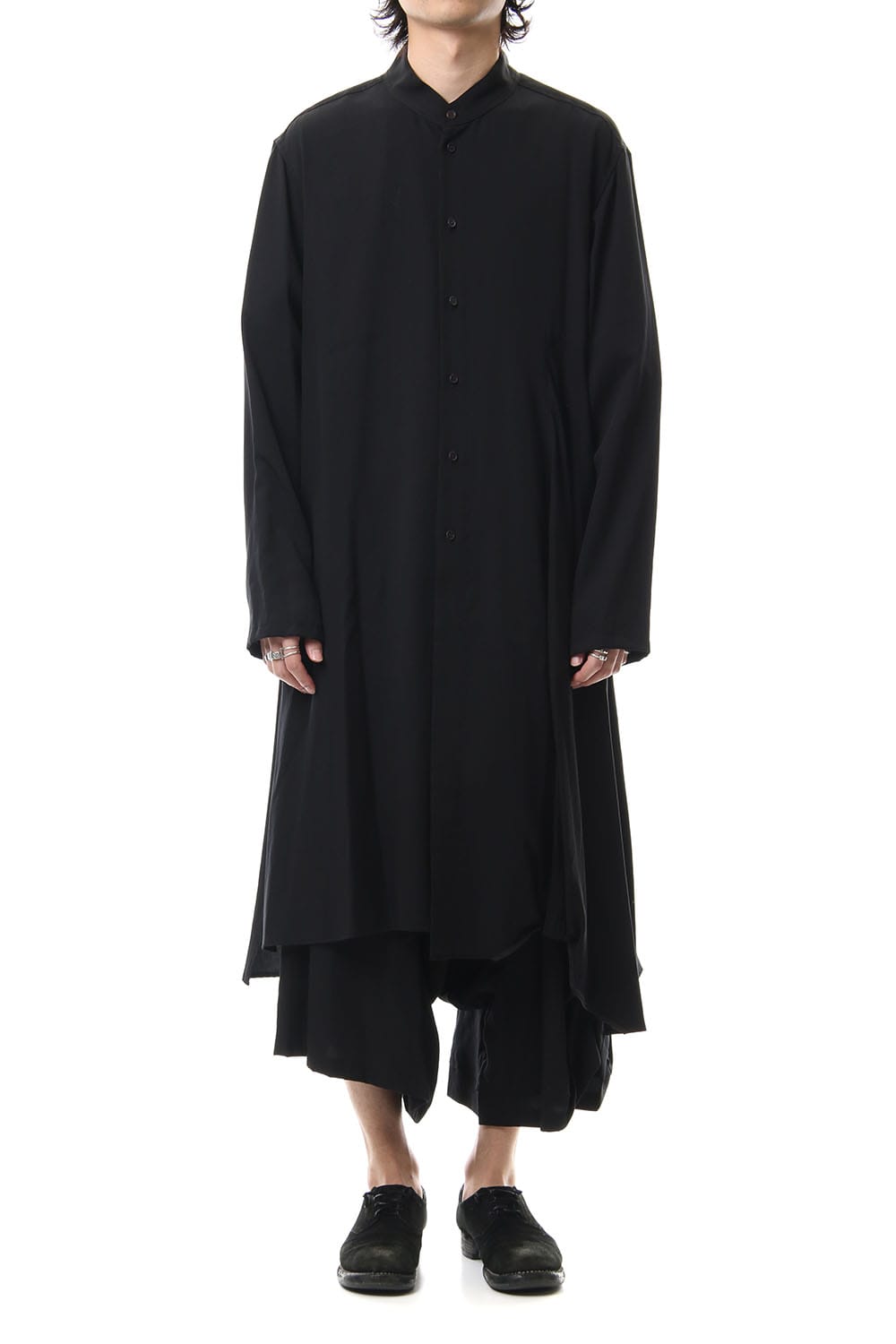 Front left twist Long shirt