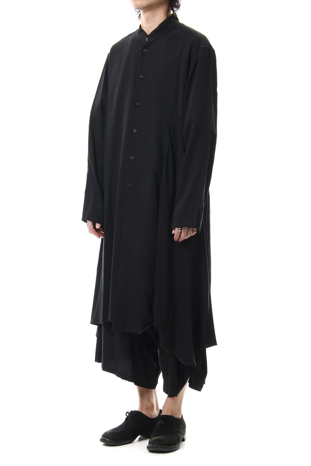 Front left twist Long shirt