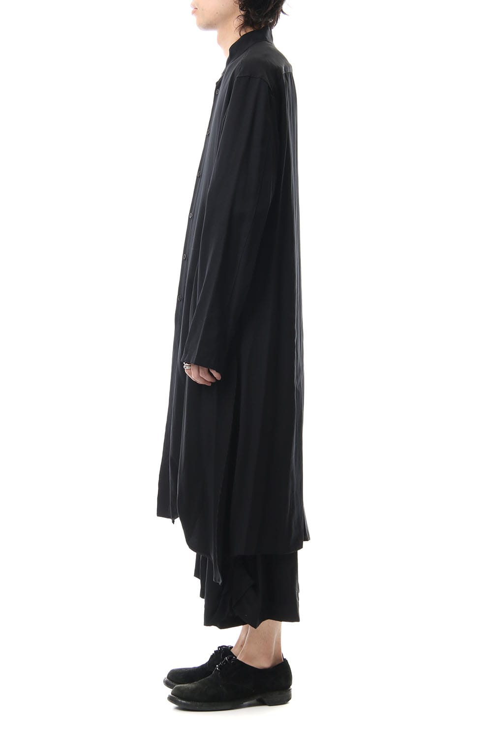 Front left twist Long shirt