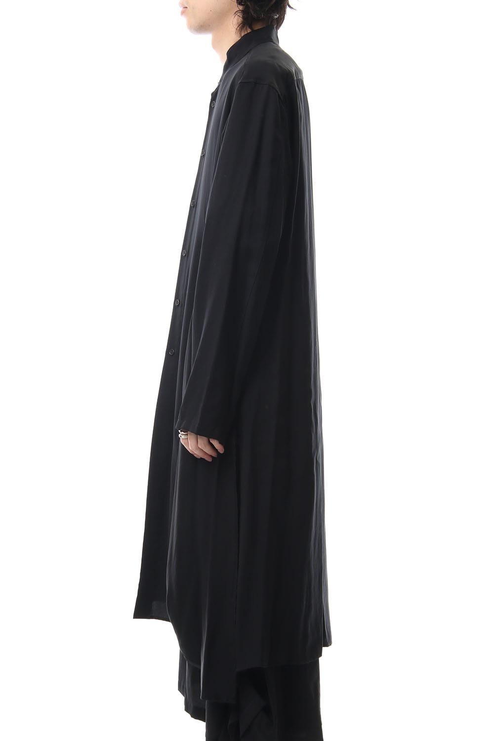 Front left twist Long shirt