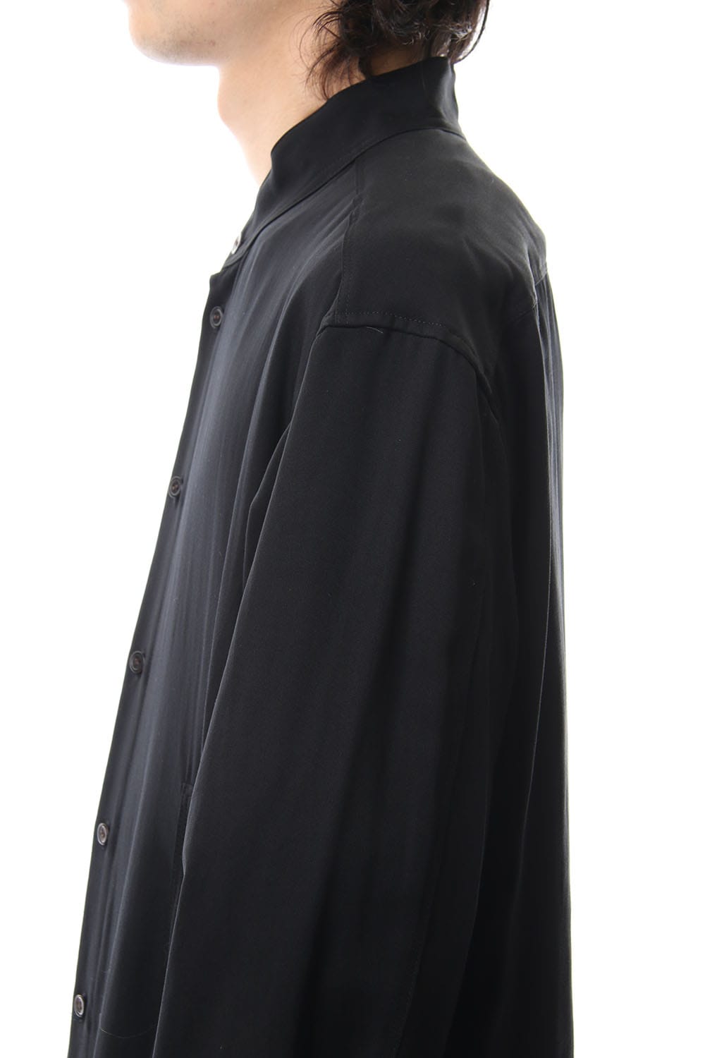 Front left twist Long shirt