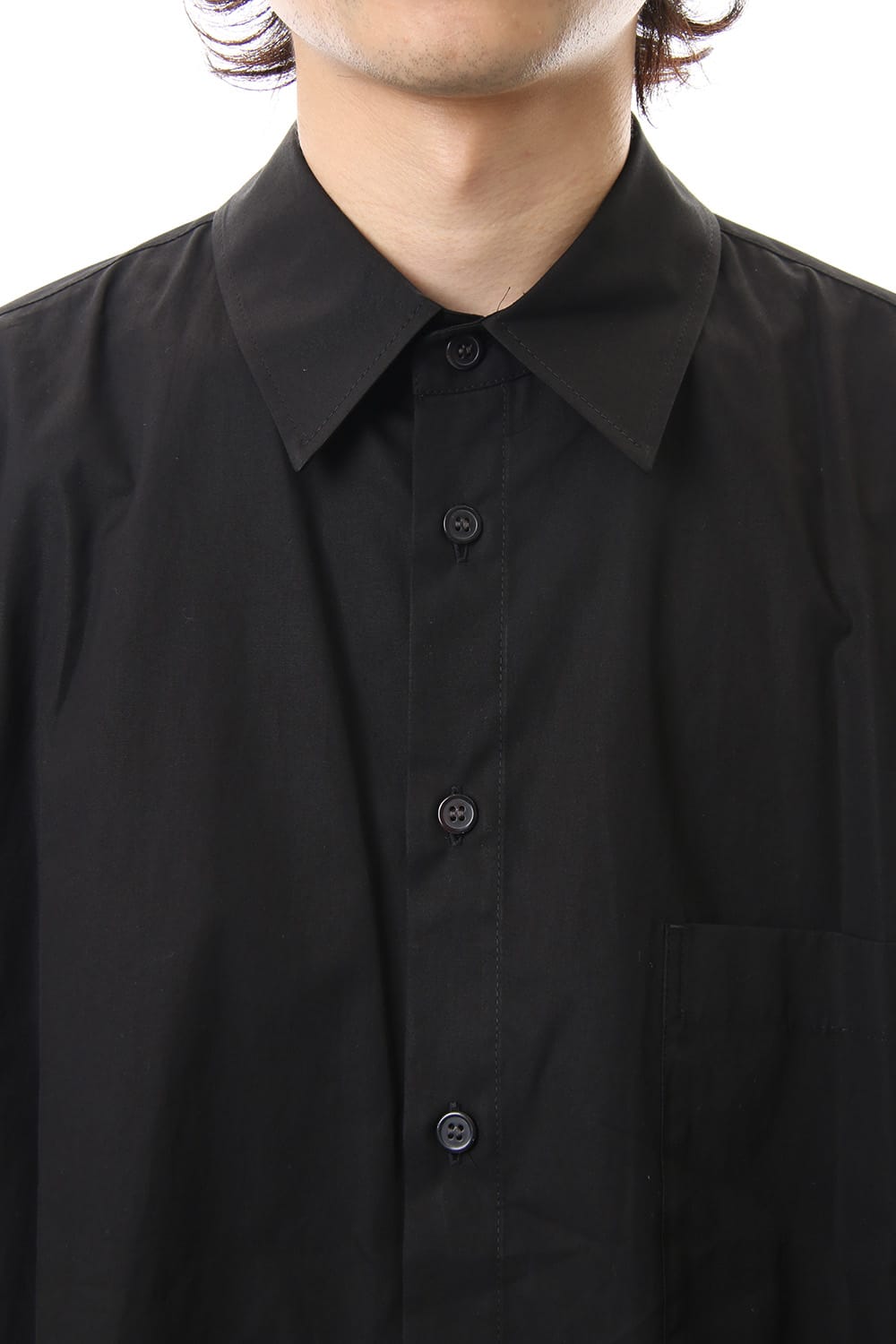 Armpit Fluttering shirt Black