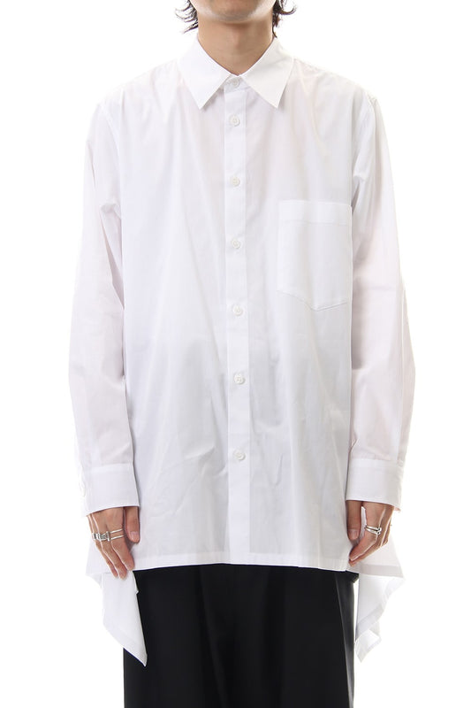 Armpit Fluttering shirt White