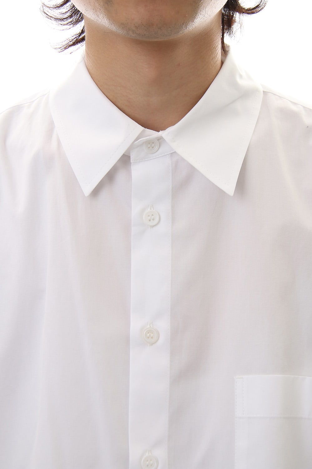 Armpit Fluttering shirt White