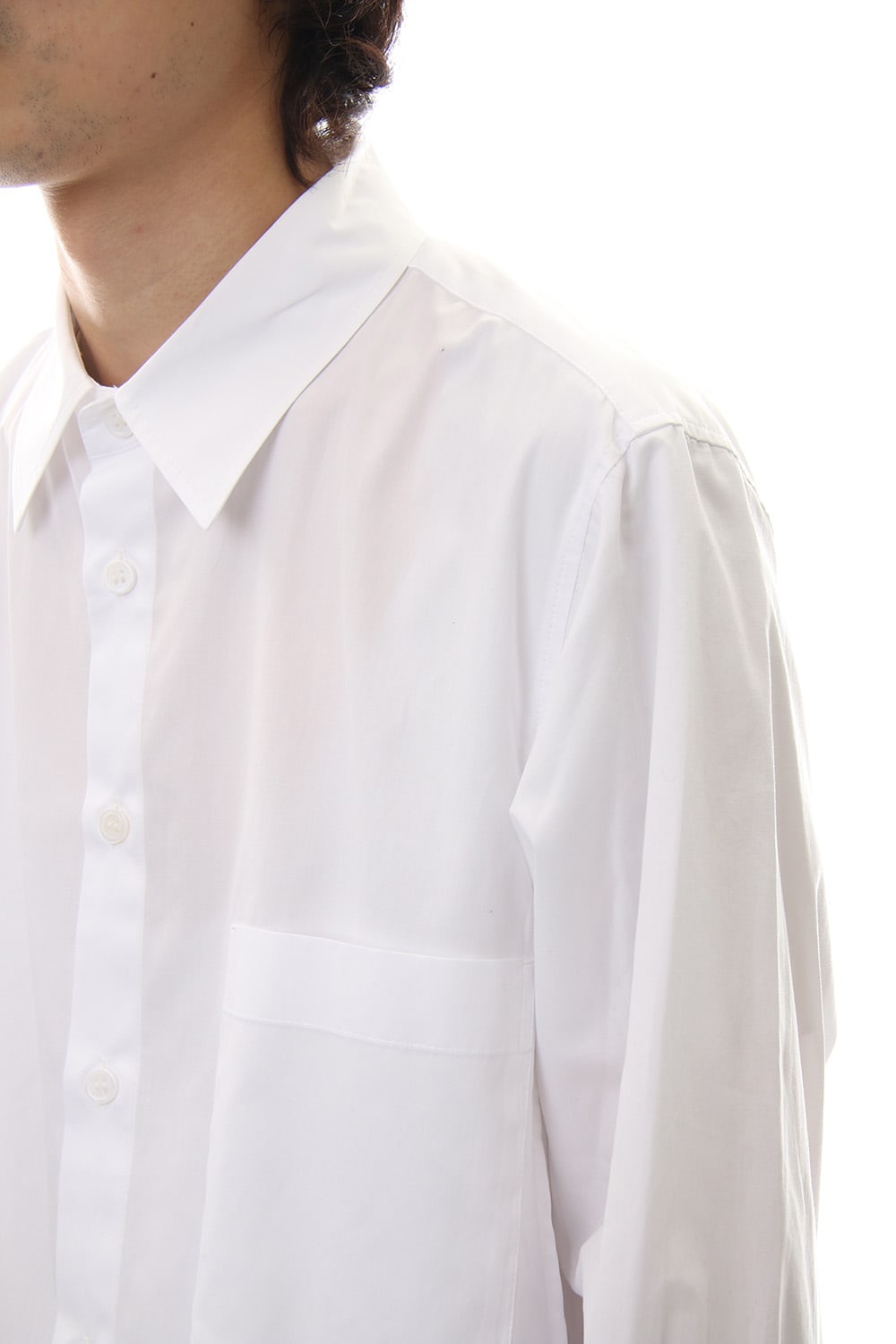 Armpit Fluttering shirt White