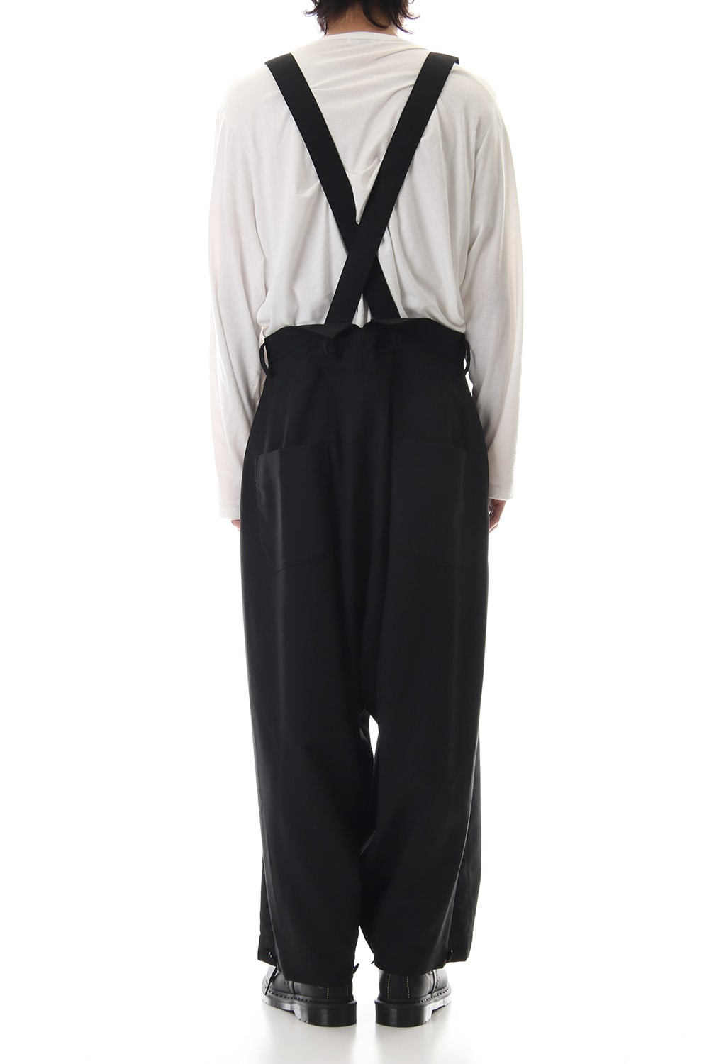 T/W gaberdine Suspenders Full length