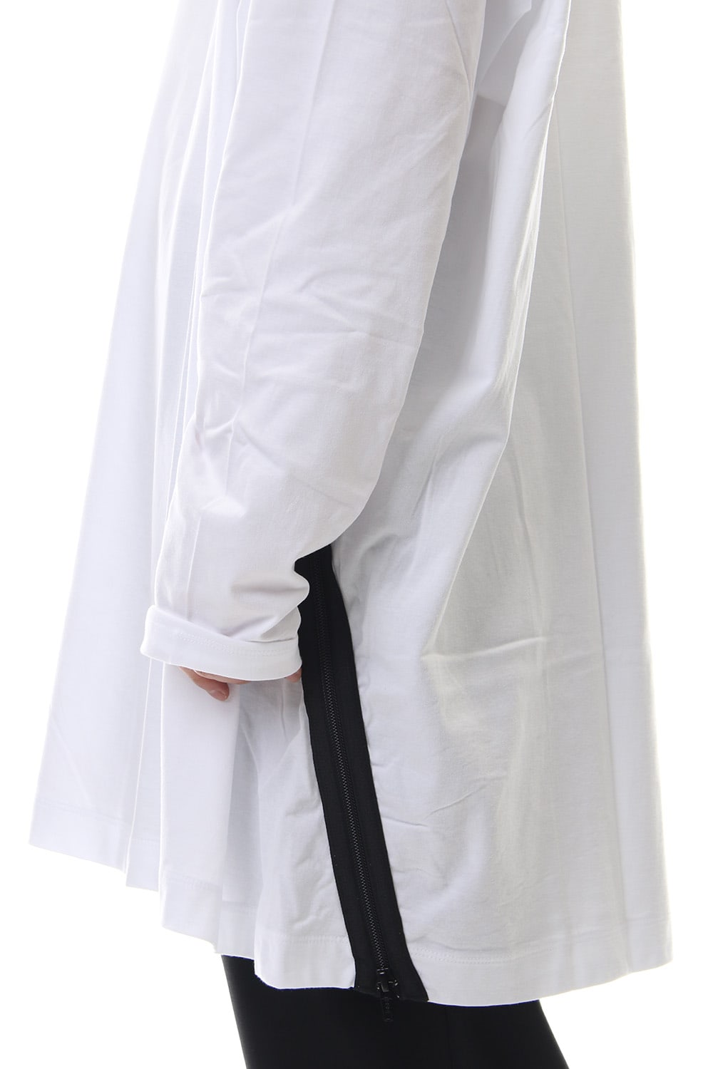 Diagonal fastener Cut & sew White