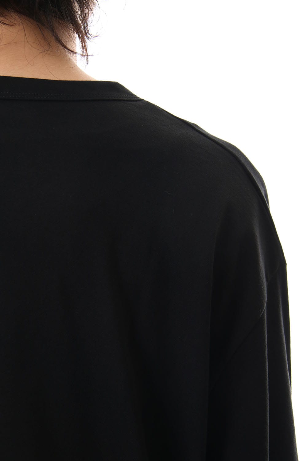 Diagonal fastener Cut & sew Black