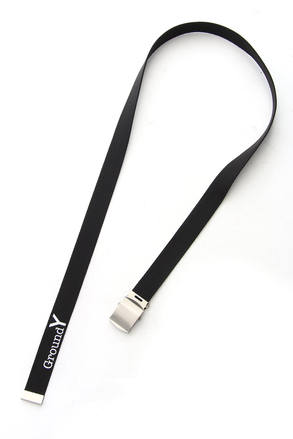 ロゴ ベルト Black