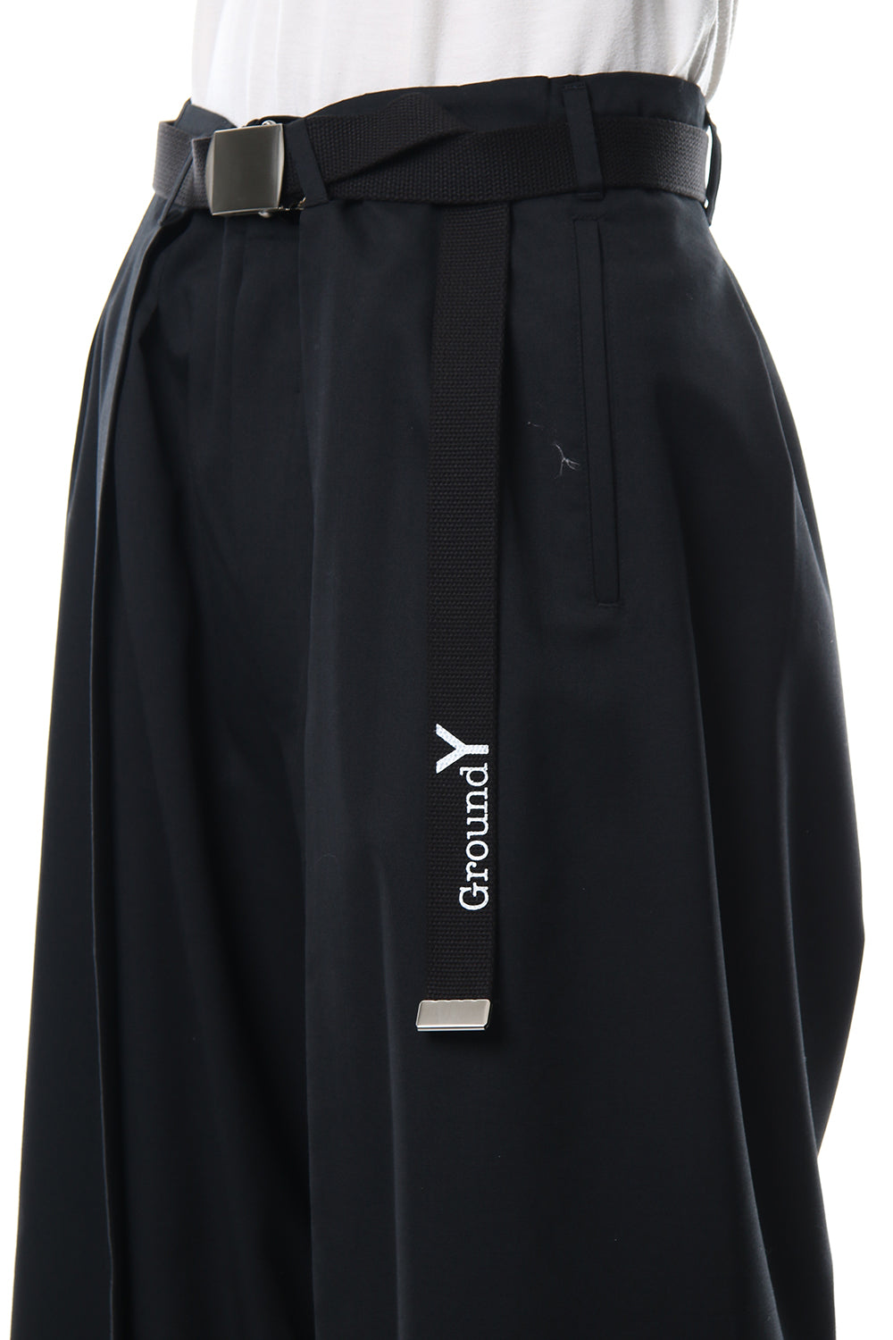 ロゴ ベルト Black