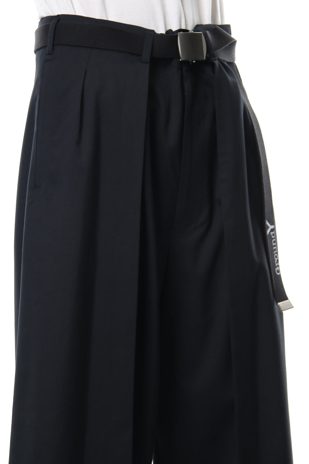 ロゴ ベルト Black