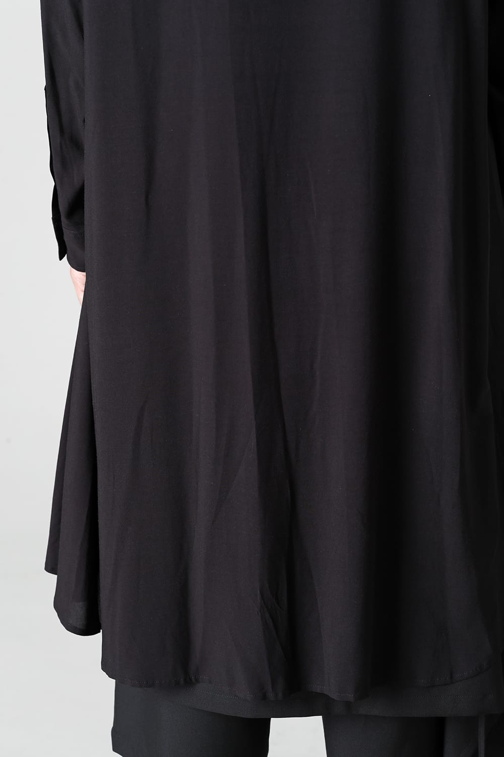 Asymmetry drape shirt <Ryunosuke Akutagawa>