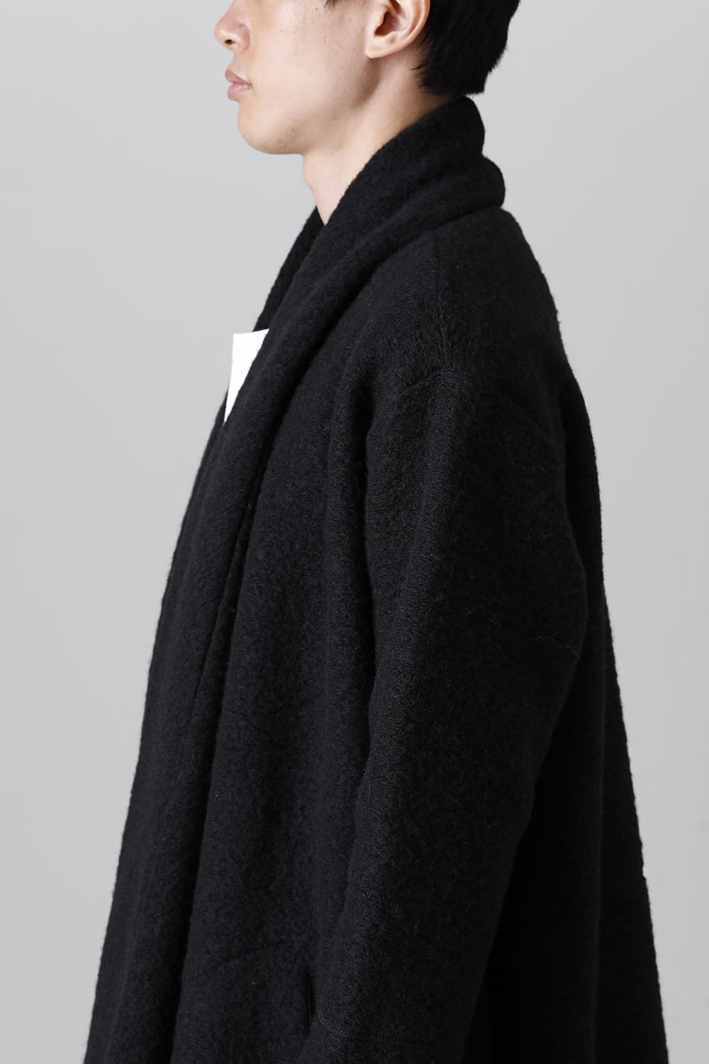 Front drape cardigan