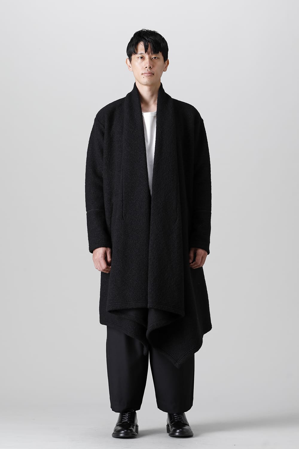 Front drape cardigan