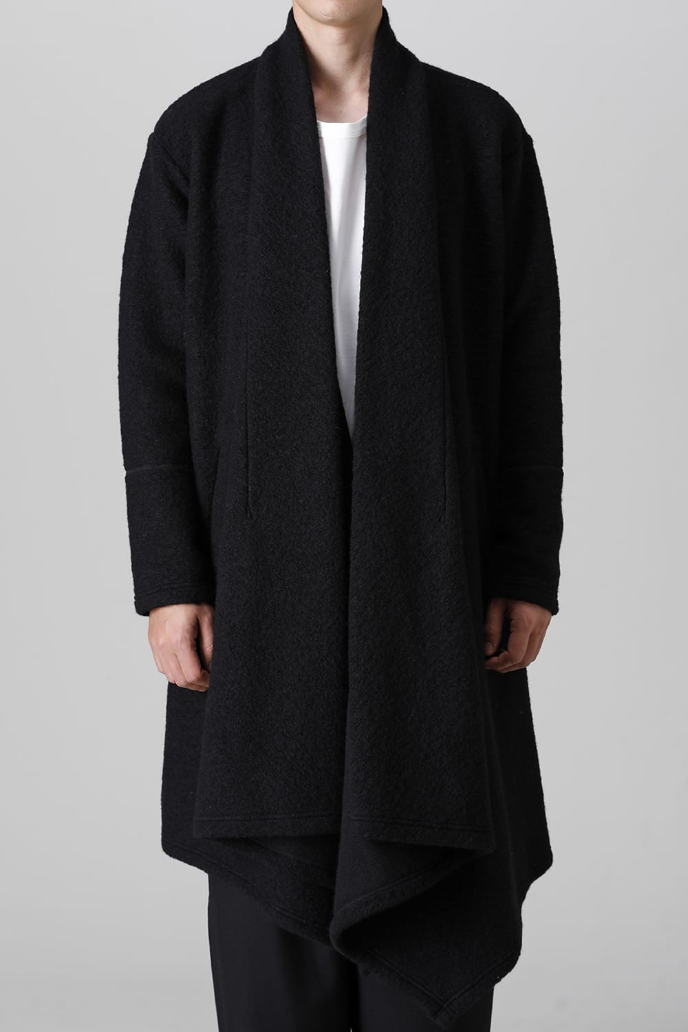 Front drape cardigan