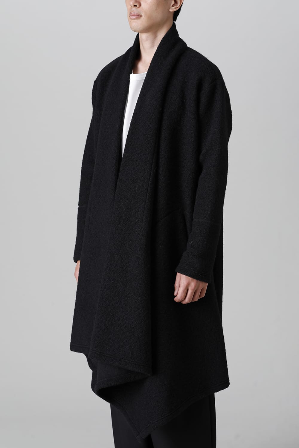 Front drape cardigan