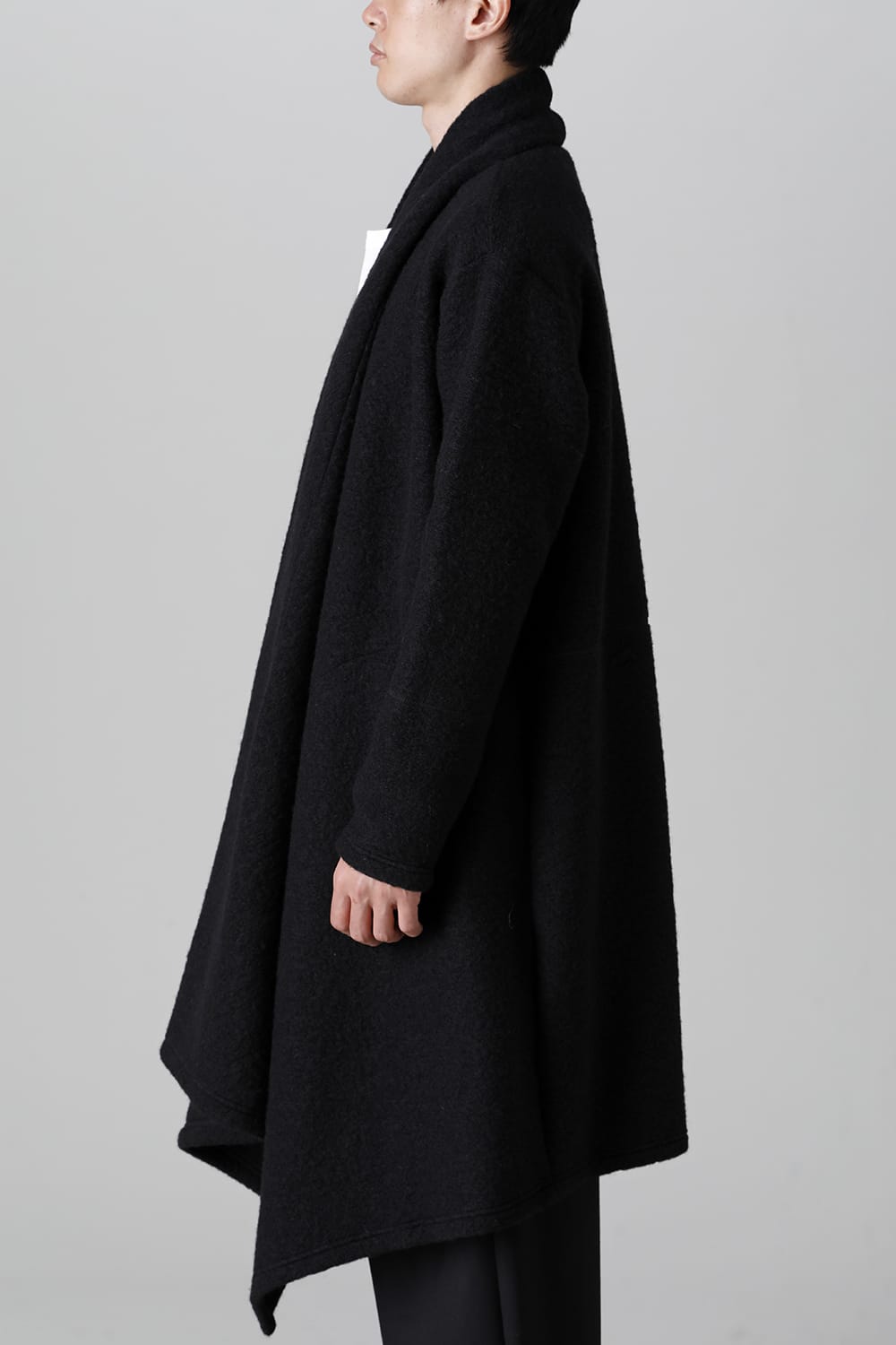 Front drape cardigan