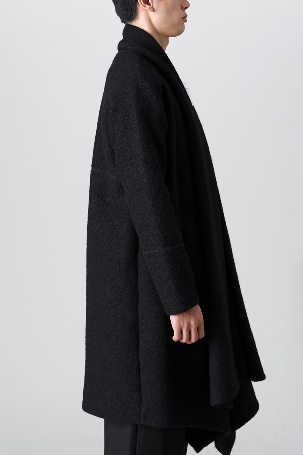 Front drape cardigan