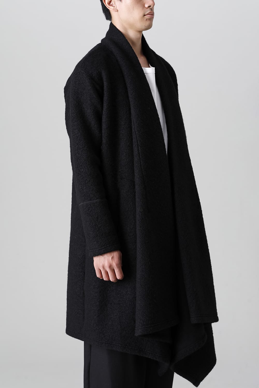 Front drape cardigan