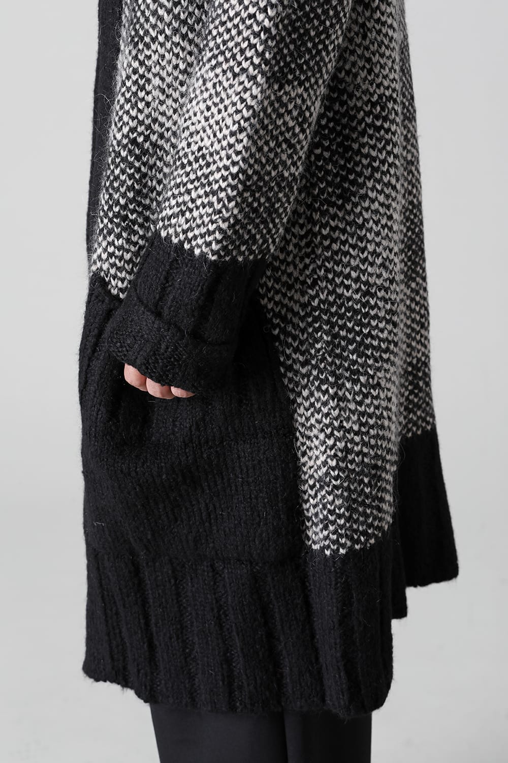 ロング ショール カーディガン Beige