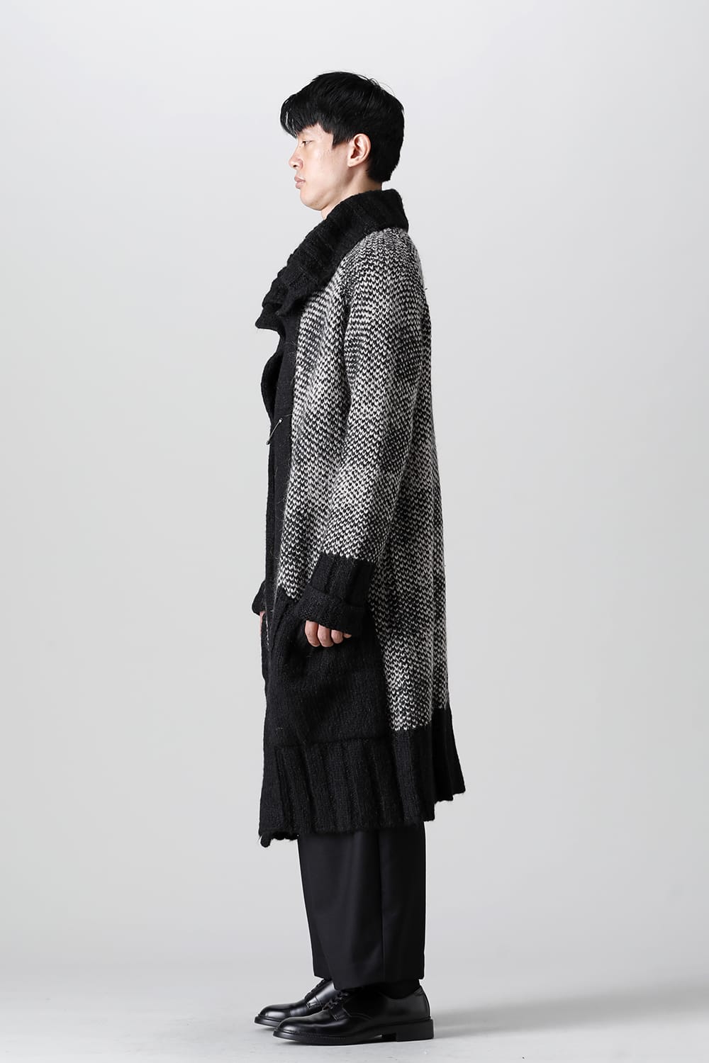 ロング ショール カーディガン Beige