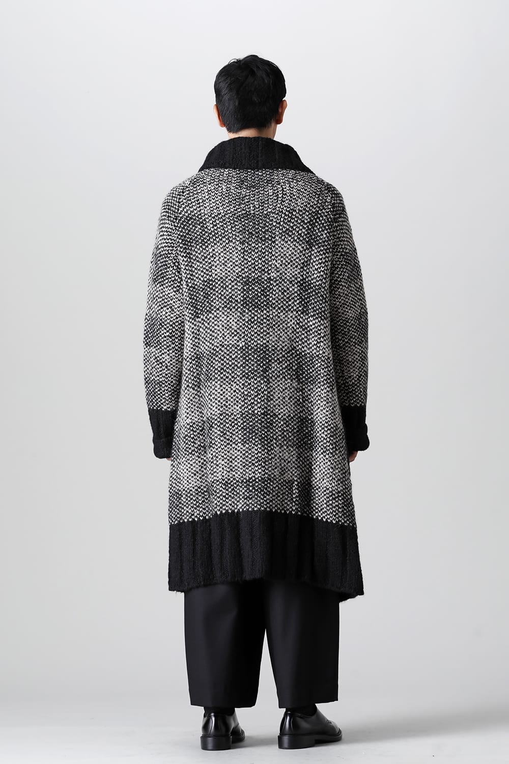 ロング ショール カーディガン Beige