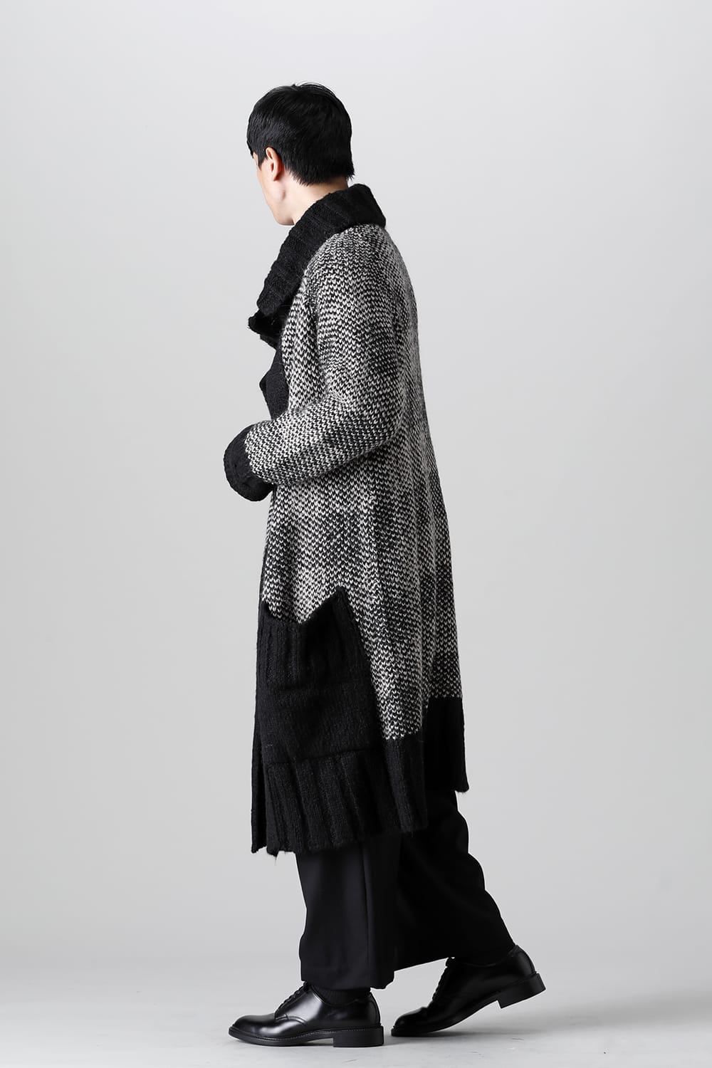 ロング ショール カーディガン Beige