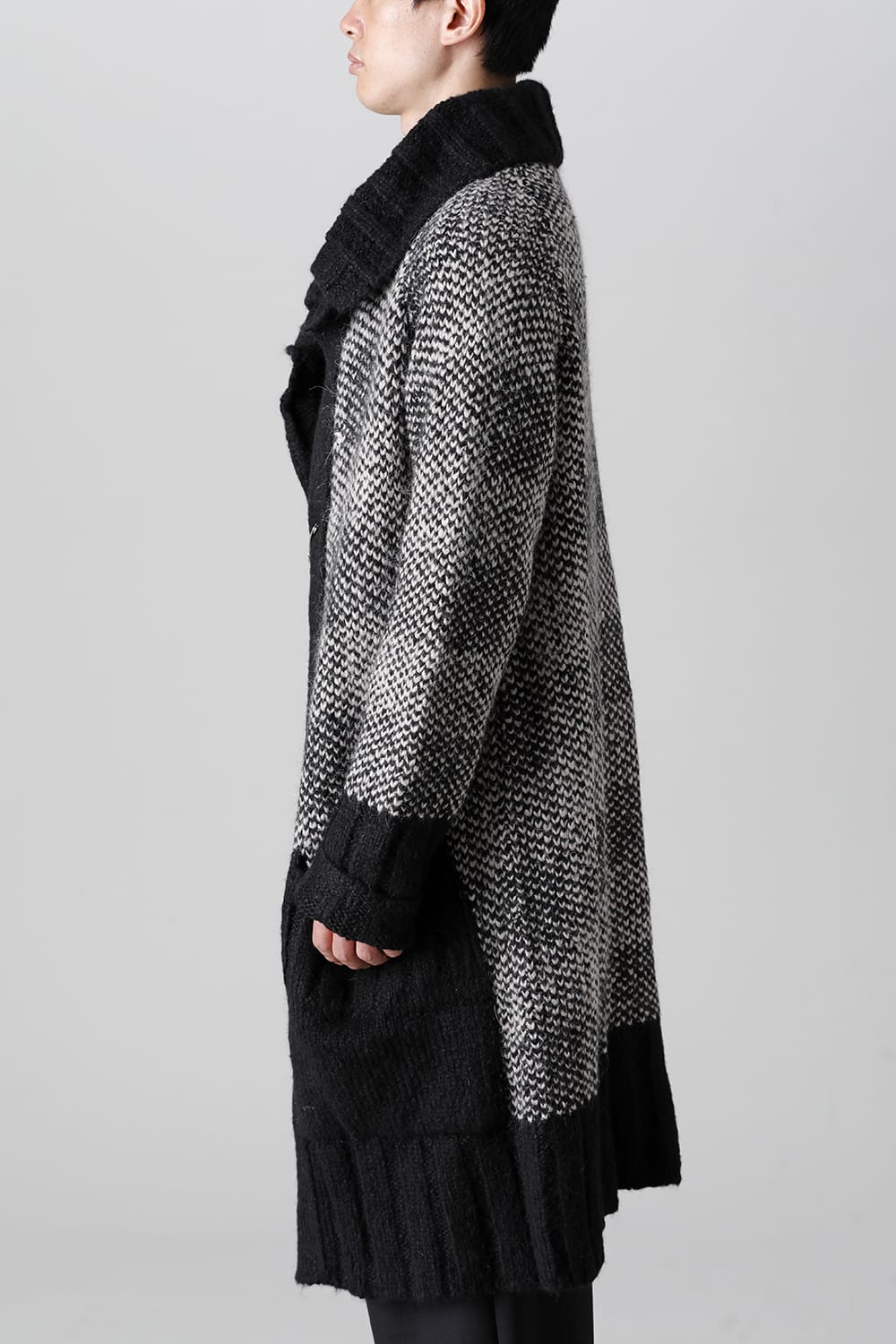 ロング ショール カーディガン Beige