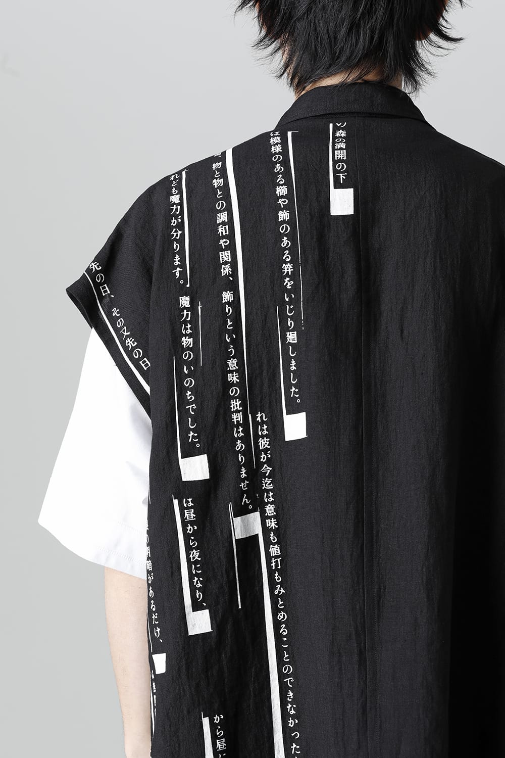 Tailored Poncho <Ango Sakaguchi>