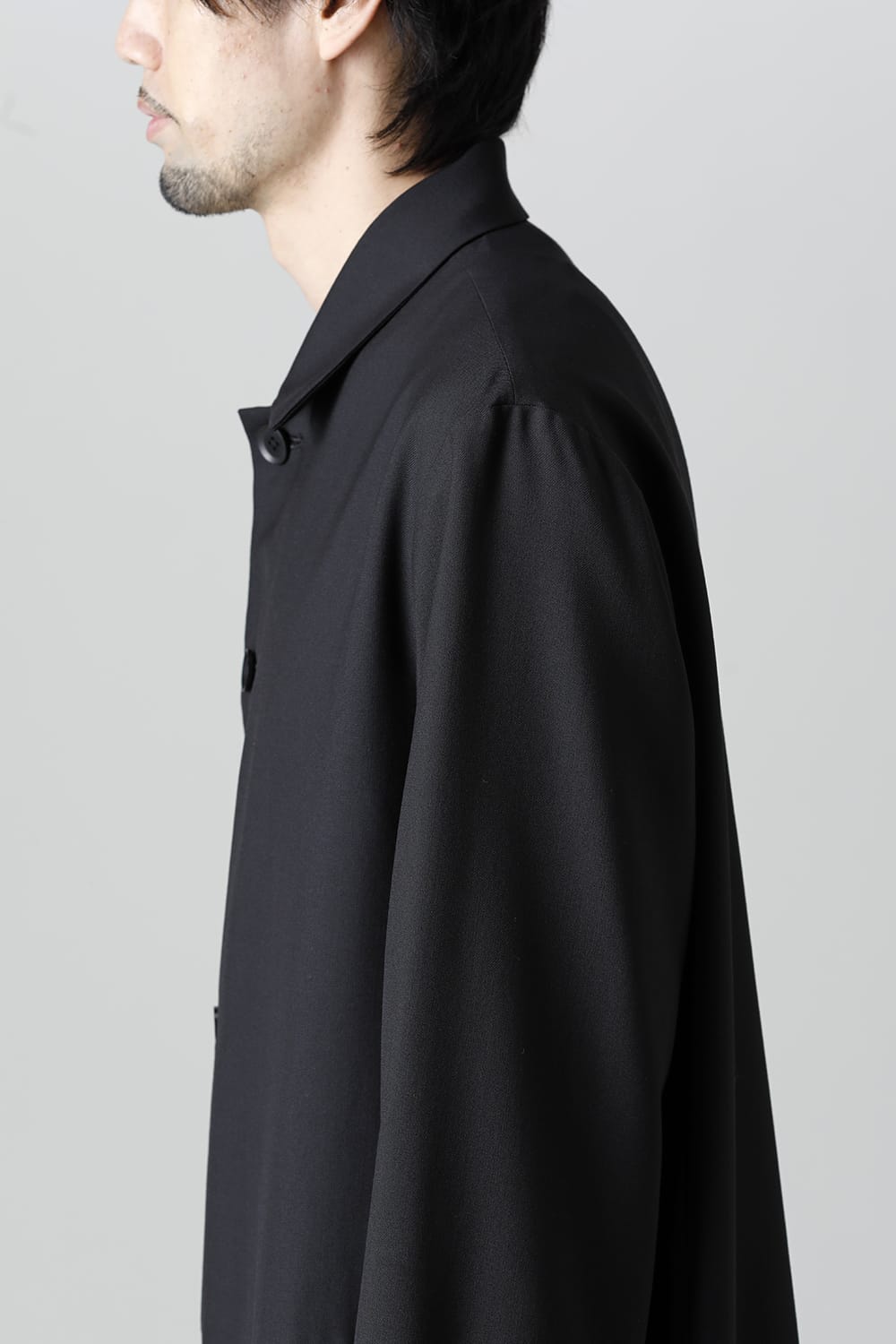 Three-quarter Sleeve Big Shirt Jacket