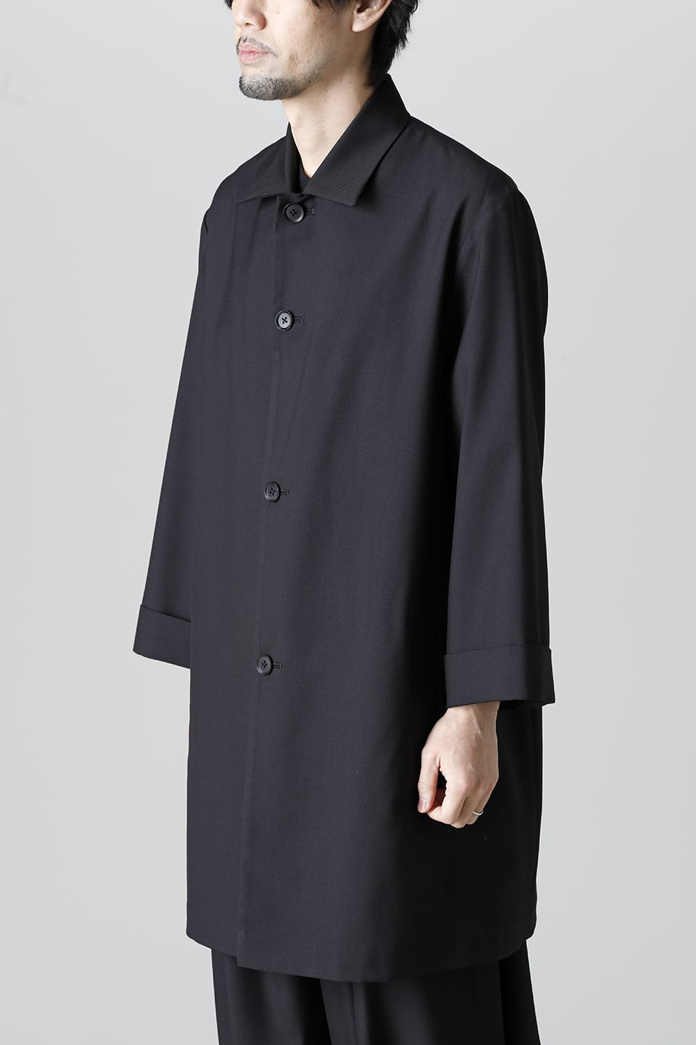 Three-quarter Sleeve Big Shirt Jacket