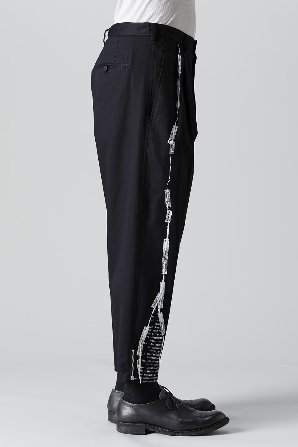 Hem Zipper Pants <Motojiro Kajii>