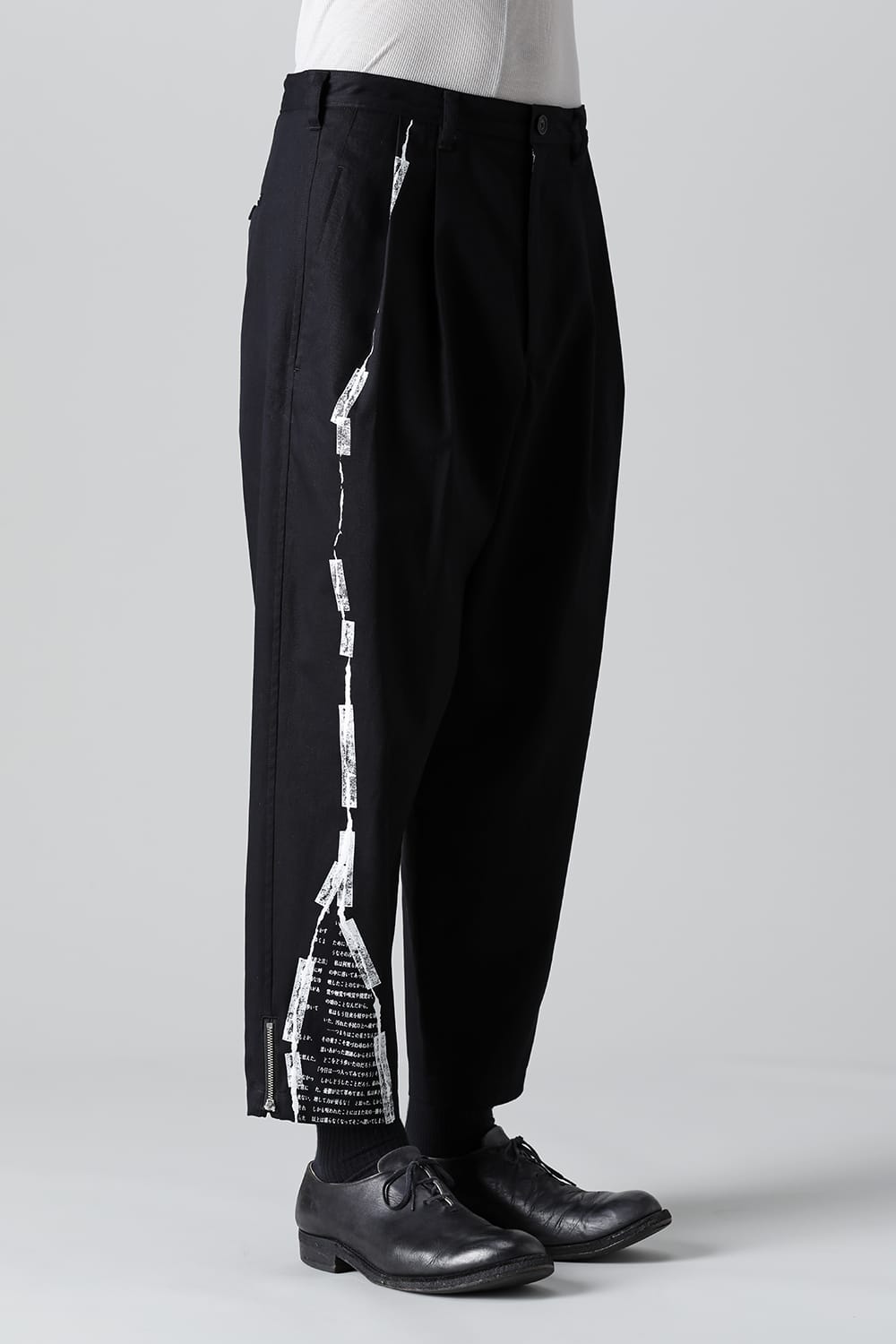 Hem Zipper Pants <Motojiro Kajii>