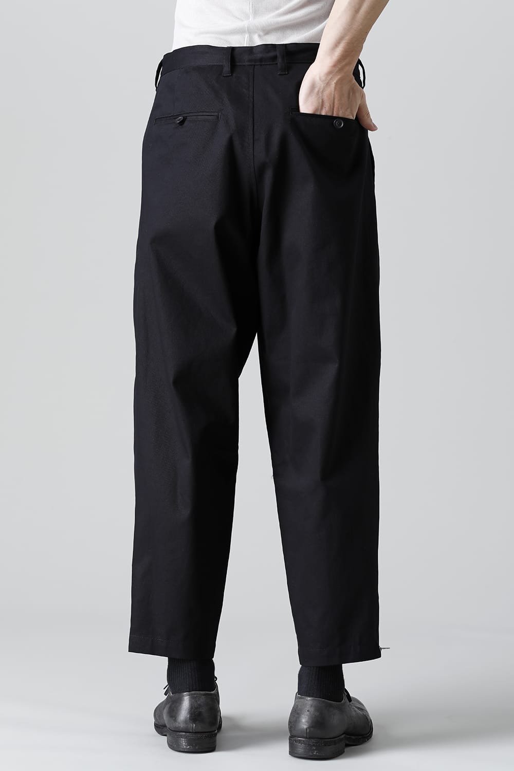 Hem Zipper Pants <Motojiro Kajii>