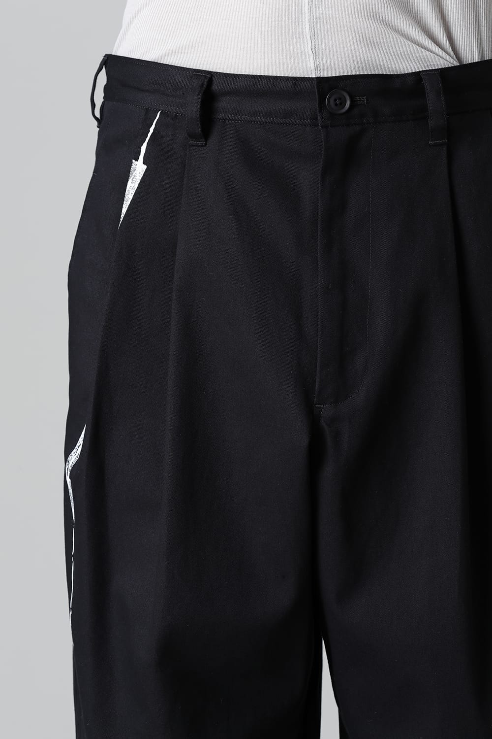 Hem Zipper Pants <Motojiro Kajii>