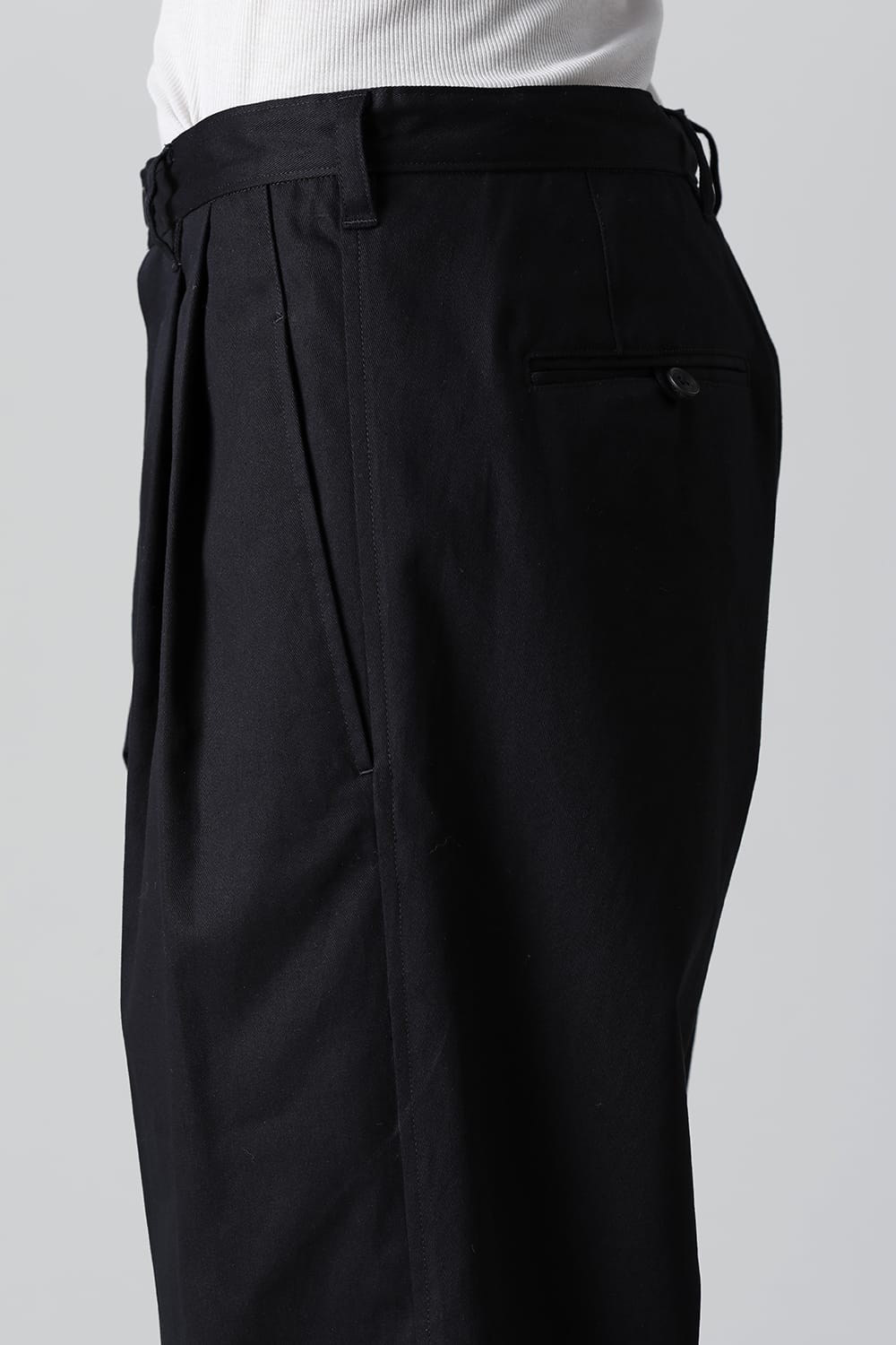 Hem Zipper Pants <Motojiro Kajii>