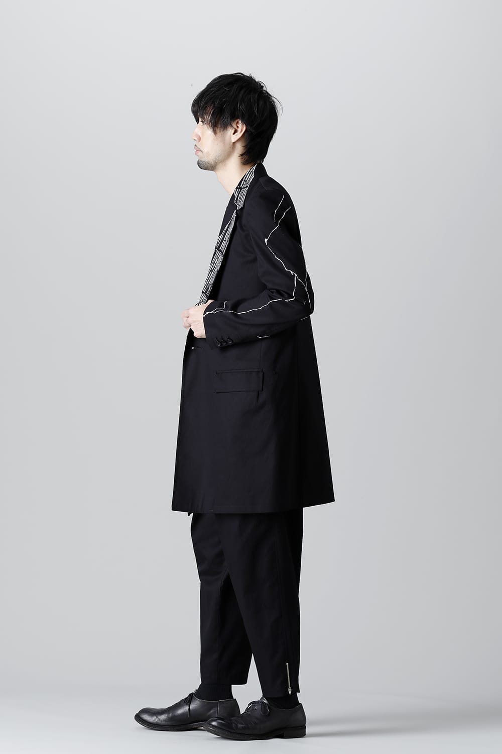 Hem Zipper Pants <Motojiro Kajii>