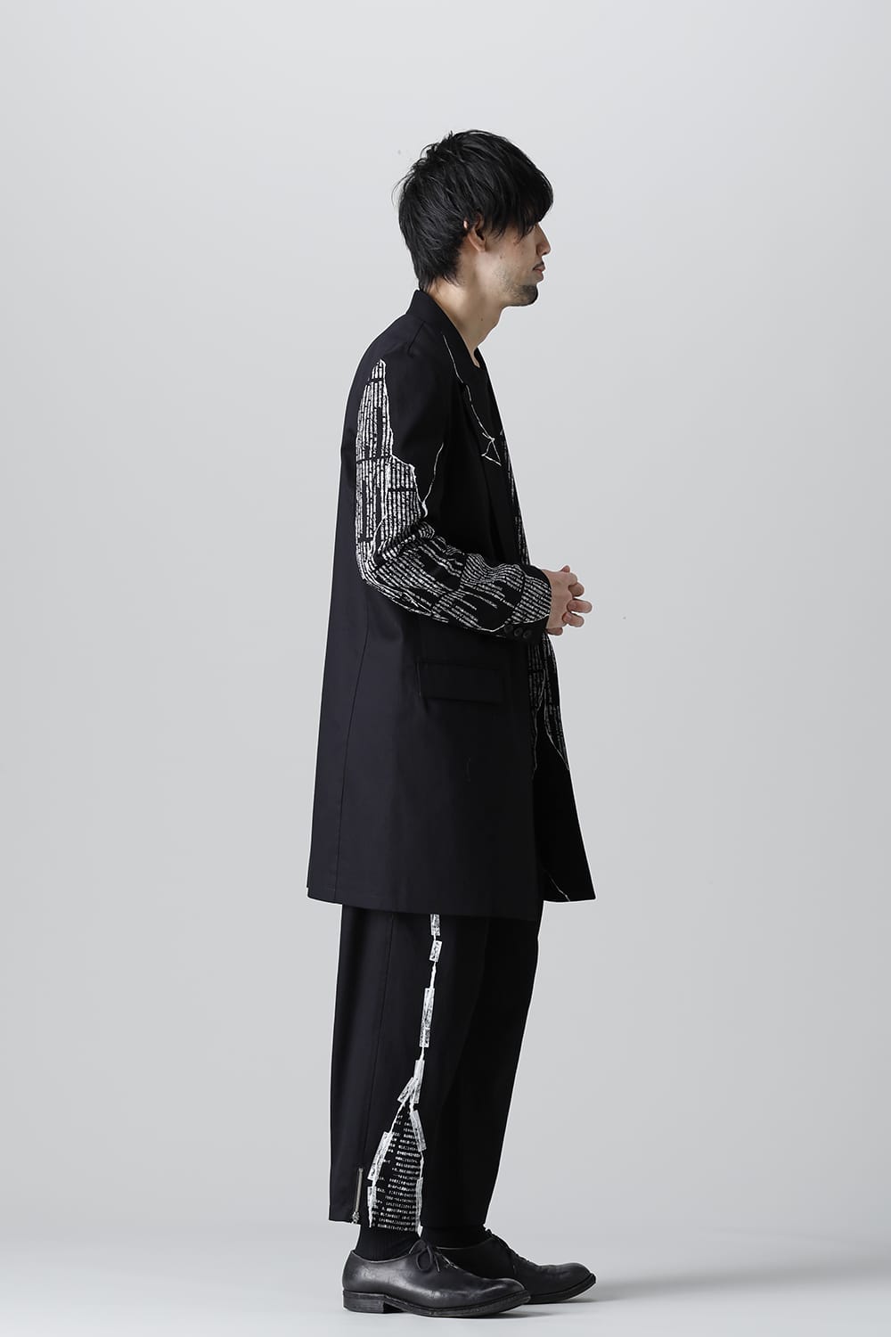 Hem Zipper Pants <Motojiro Kajii>