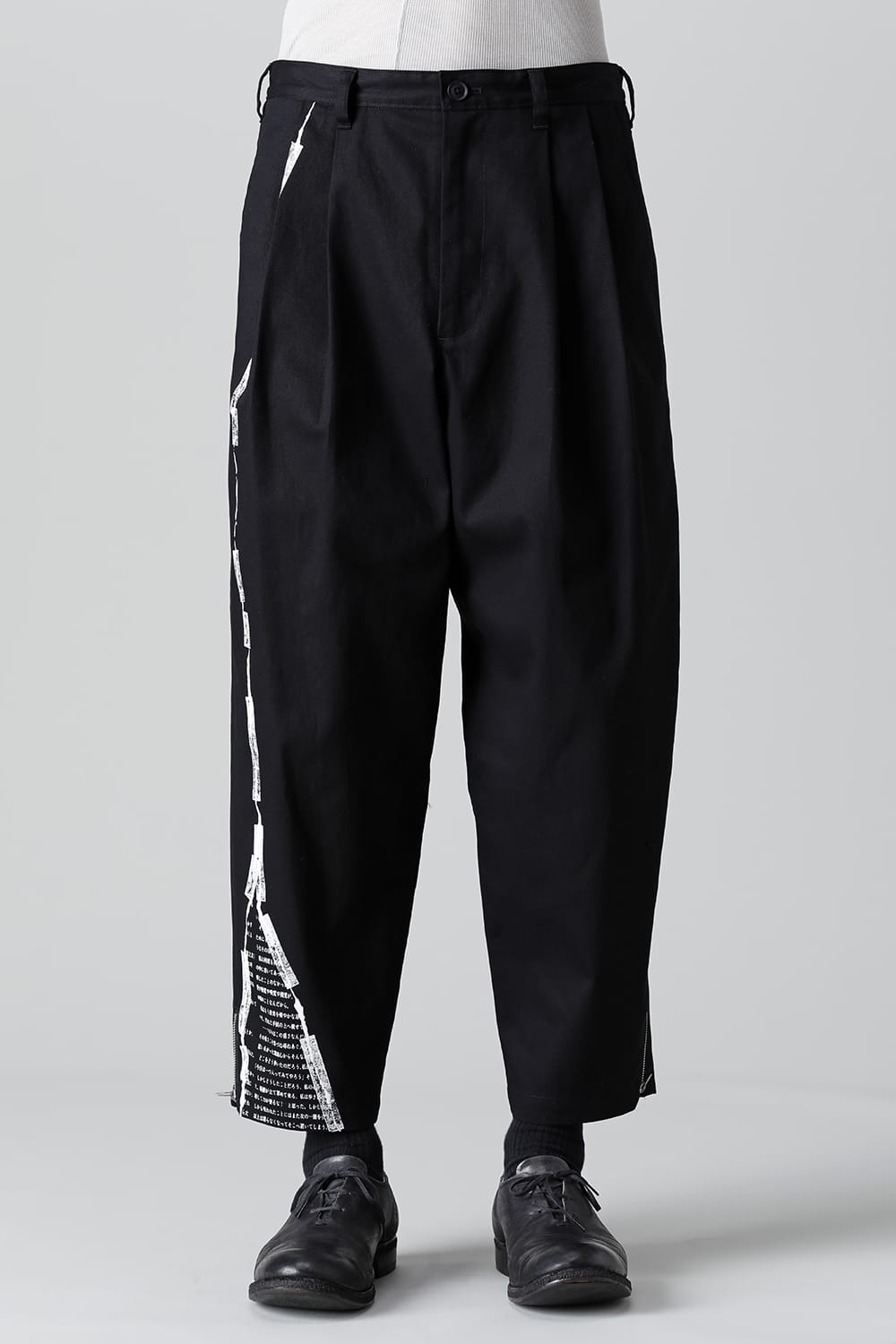 Hem Zipper Pants <Motojiro Kajii>