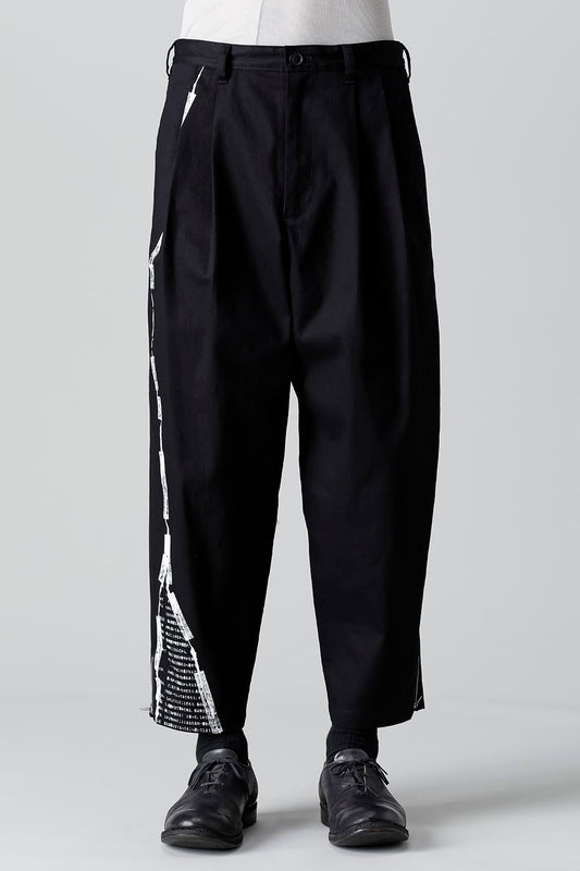 Hem Zipper Pants <Motojiro Kajii>