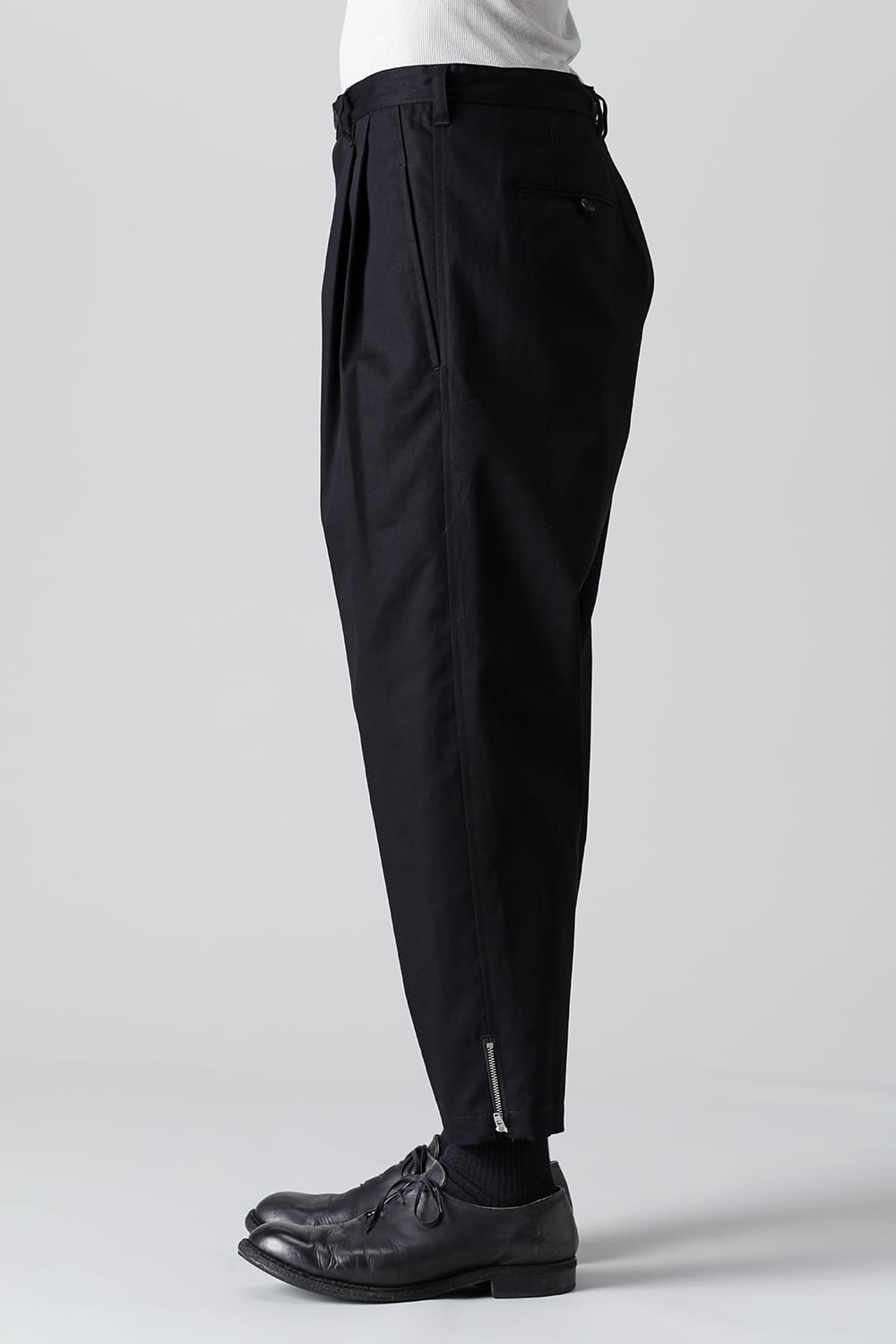 Hem Zipper Pants <Motojiro Kajii>