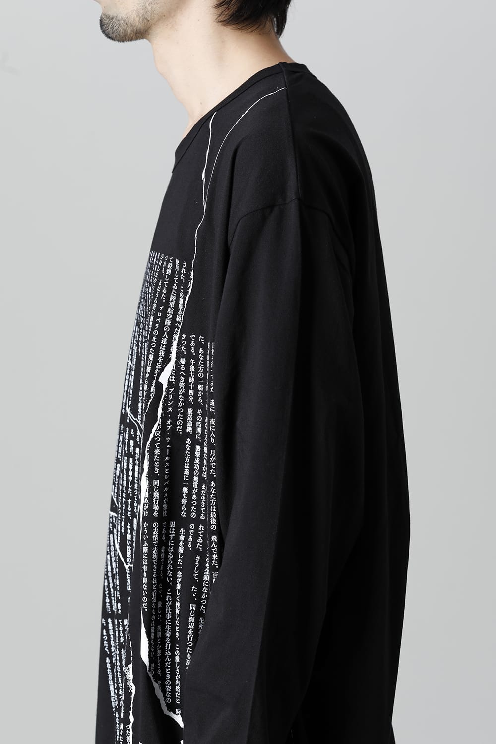 Round Jumbo Long Sleeves Tee <Ango Sakaguchi>