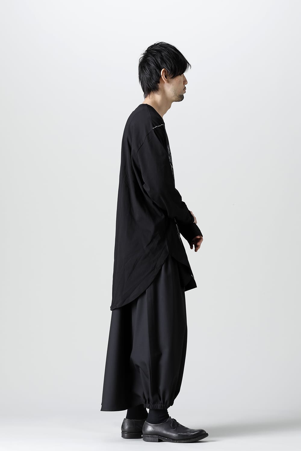 Round Jumbo Long Sleeves Tee <Ango Sakaguchi>