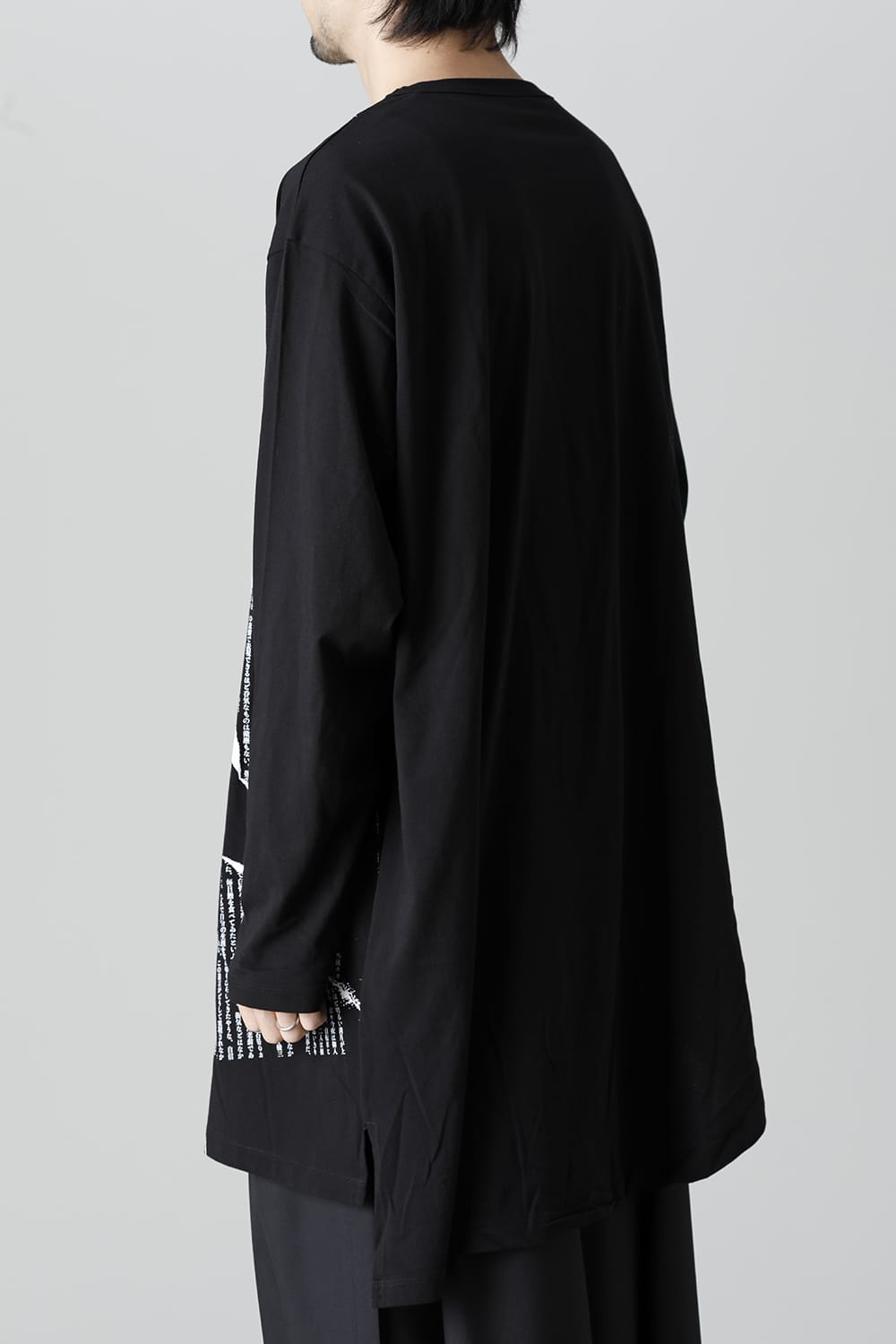 Round Jumbo Long Sleeves Tee <Ango Sakaguchi>