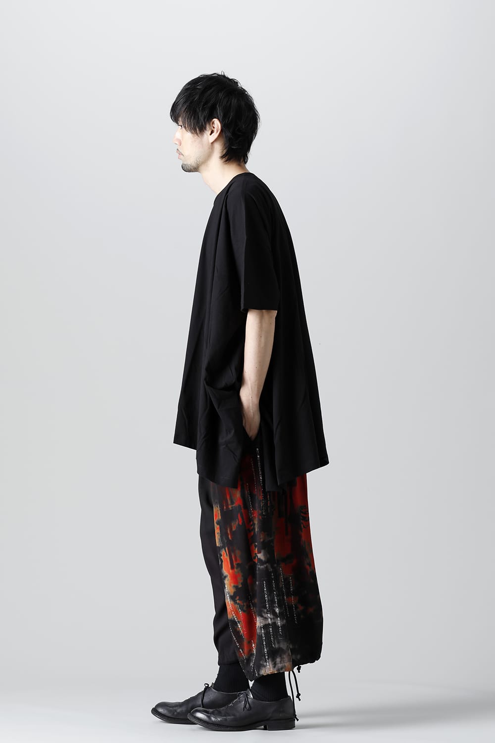 Drape Big Tee（cotton Plain）