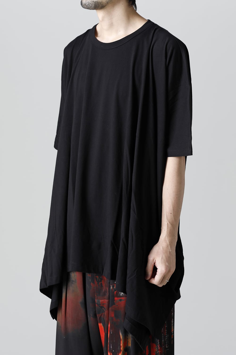 Drape Big Tee（cotton Plain）
