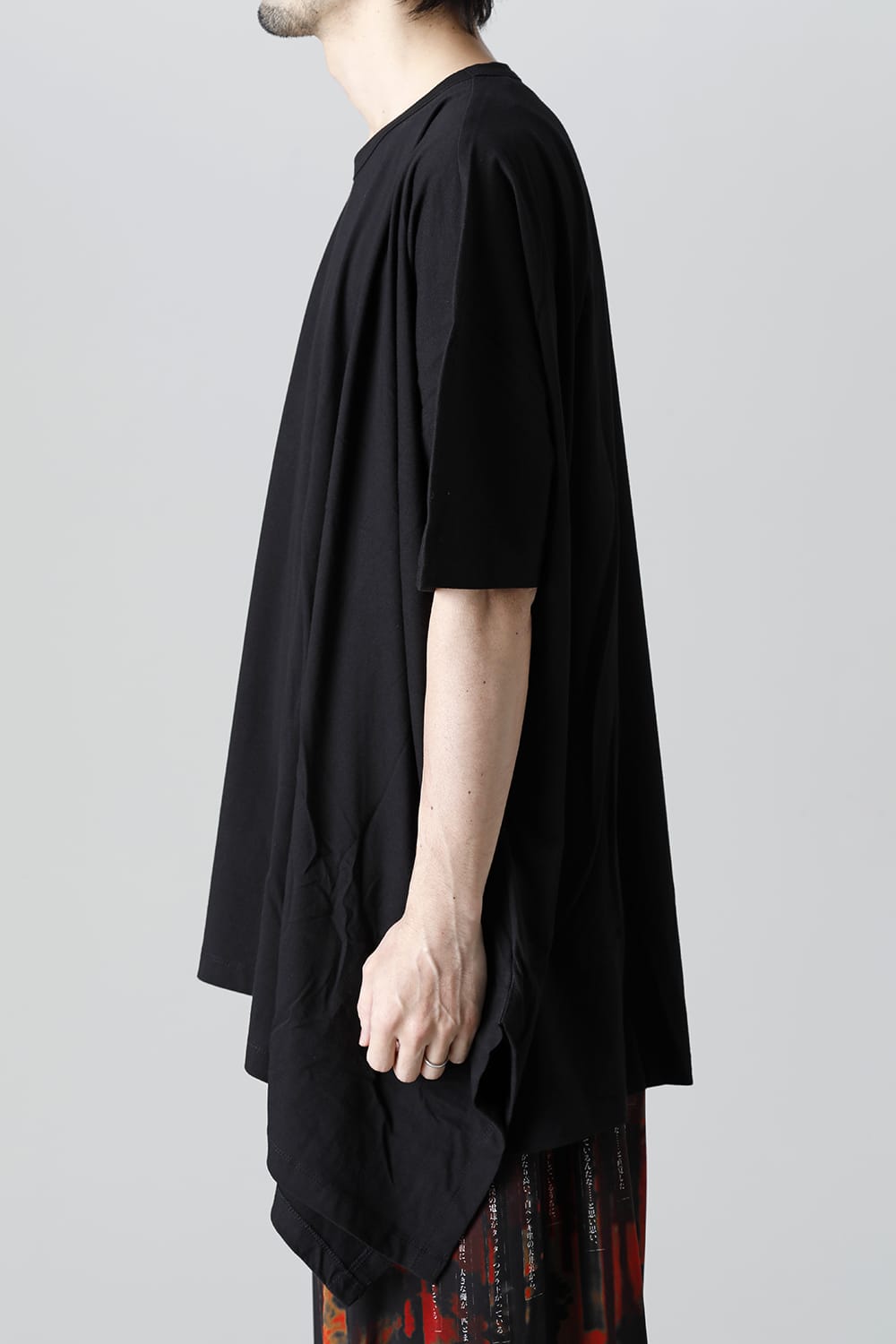 Drape Big Tee（cotton Plain）
